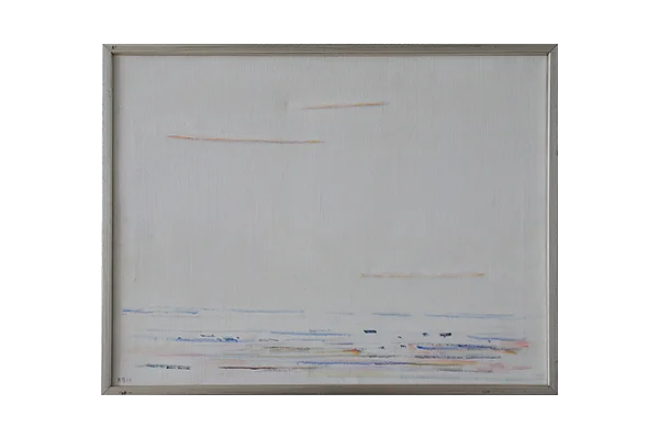 Oil painting on canvas, Ragnar Andersson, Strandljus, 1989