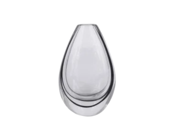 Contour glass vase, designed by Vicke Lindstrand, Kosta Glasbruk / Kosta Boda, Sweden, 1950s