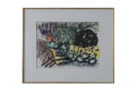 Mixed media on paper, Johan Adam Linneballe, Sommer I haven III, 1993