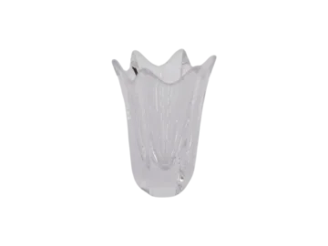 Wazon kryształowy Tulip, proj. Jan Johansson, Orrefors, Szwecja, lata 70