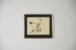 Colour lithograph, Carl Fredrik Reuterswärd, Abrakadabra, 1990s