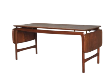 Danish extendable coffee table FD 15/54, designed by Peter Hvidt & Orla Mølgaard-Nielsen, France & Daverkosen, Denmark, 1950s