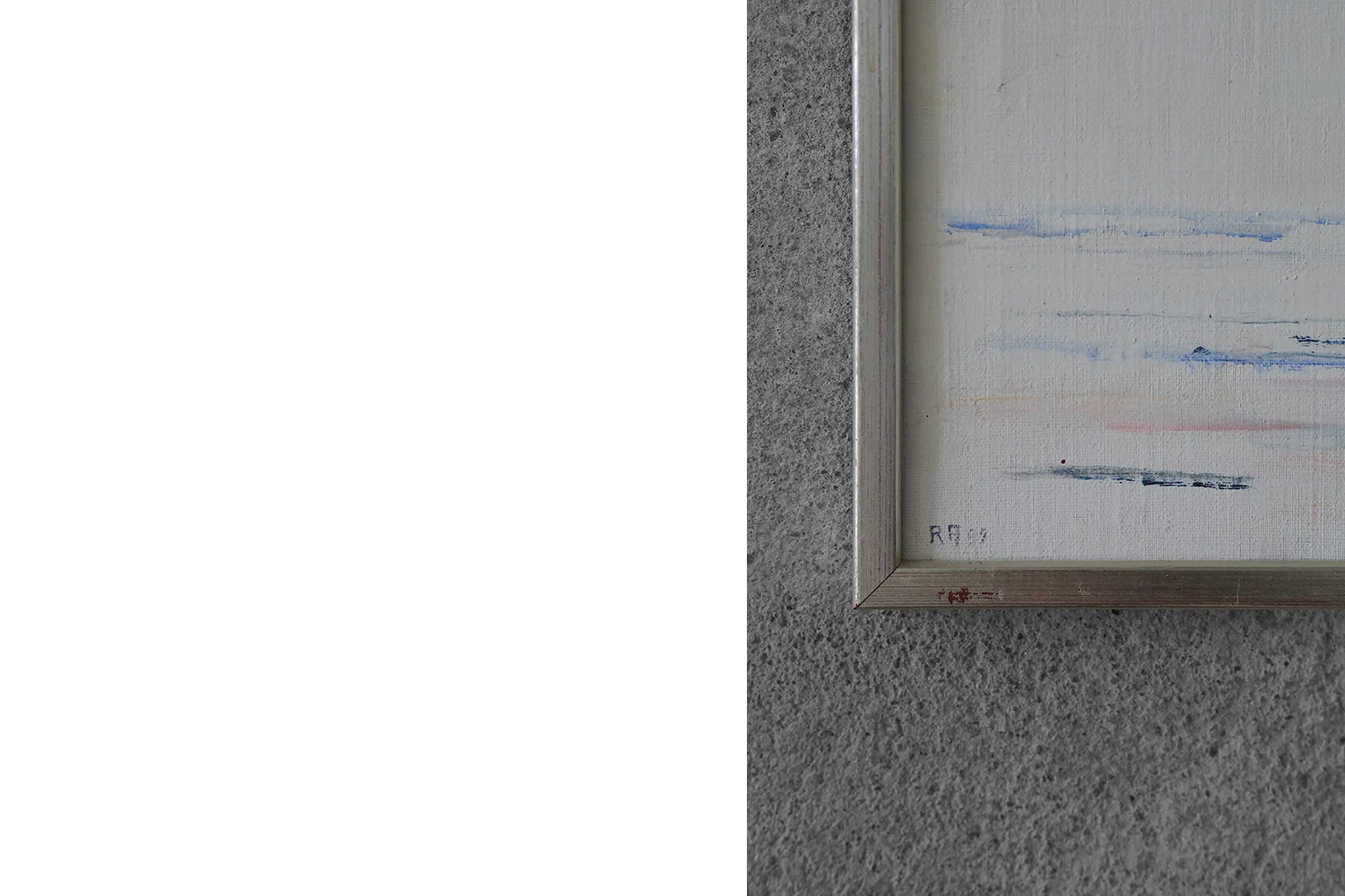 Oil painting on canvas, Ragnar Andersson, Strandljus, 1989