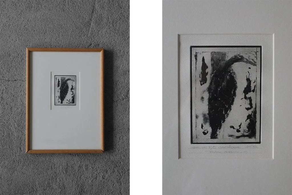 Engraving, Cactaceae, Blackversion, 1980s