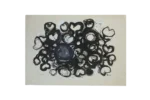 Mixed media on board, Margareta Treutiger, Vattenblom, 1965