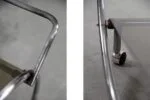 Chrome Art Deco bar cart, 1930s