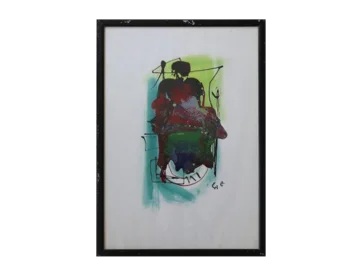 Mixed media, Cromatismo Ermetico, Rosario Calì, 1970s