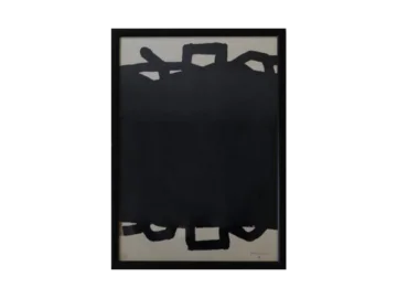 Litografia na kartonie, Eduardo Chillida, Hiszpania