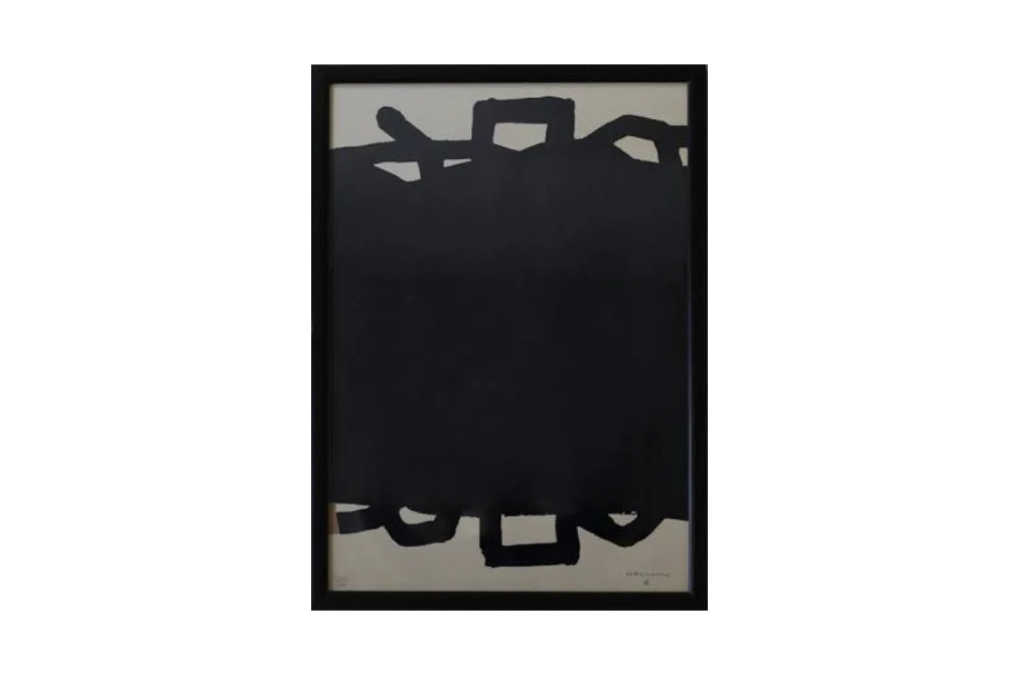 Litografia na kartonie, Eduardo Chillida, Hiszpania