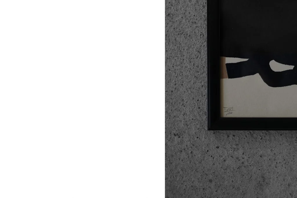 Litografia na kartonie, Eduardo Chillida, Hiszpania