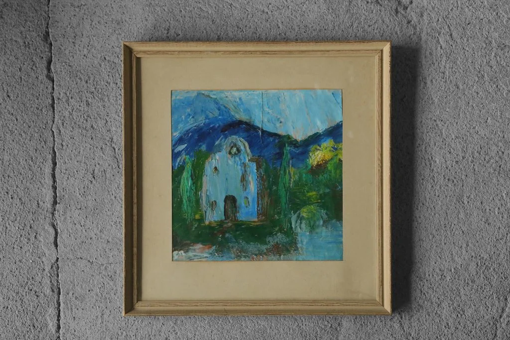 Obraz akrylowy, Frideborg Bryth, lata 50