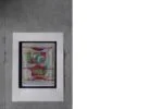 Screen print, Peter Foeller, Feuerschiff, 1990
