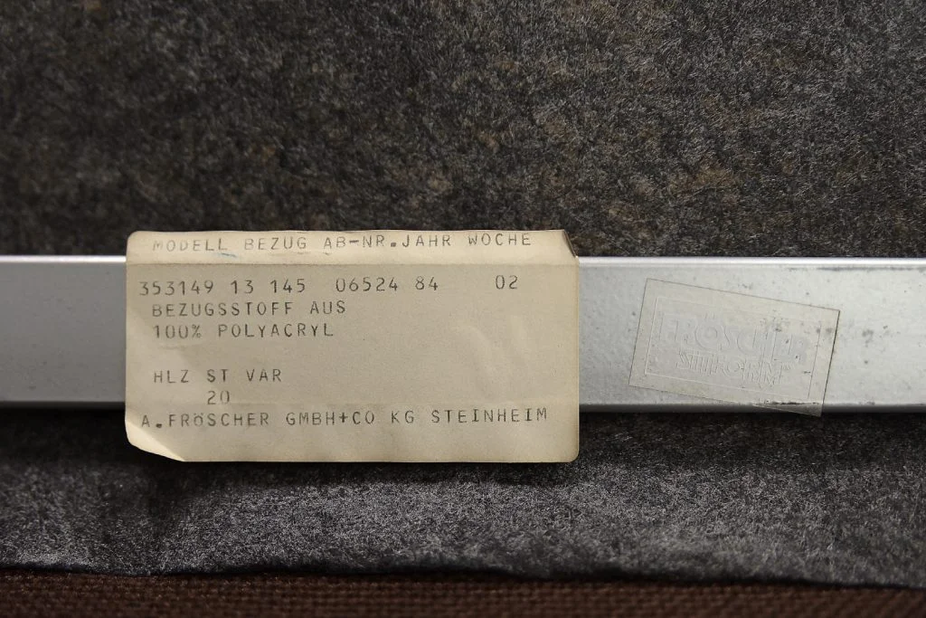 Para foteli biurowych, Fröscher Sitform, Niemcy, lata 70