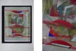 Screen print, Peter Foeller, Feuerschiff, 1990