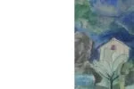 Watercolour, Frideborg Bryth, 1950s