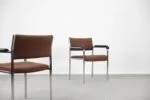 Para foteli biurowych, Fröscher Sitform, Niemcy, lata 70