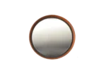 Teak mirror designed by Uno & Ostena Kristiansen, Luxus, Sweden, 1960s
