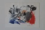 Colour lithograph, Paul Holsby, 1962