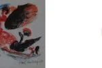 Colour lithograph, Spansk dans, Paul Holsby, 1967