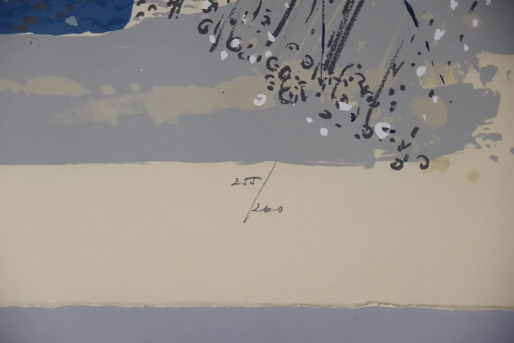 Litografia barwna, Jörgen Fogelqvist, Kompozycja