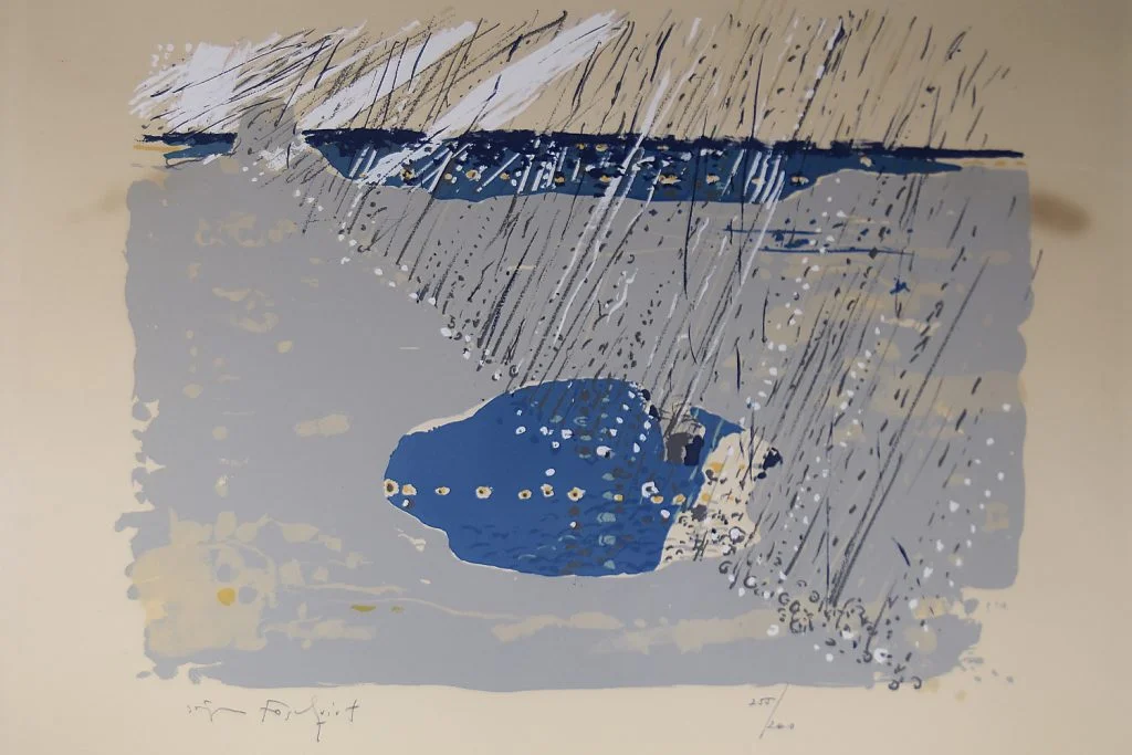 Litografia barwna, Jörgen Fogelqvist, Kompozycja