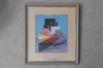 Pastel Painting, Composition, 1951