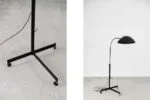 Komet 1557 floor lamp, designed by Per Sundstedt, Kosta Lampan AB, Sweden, 1970s
