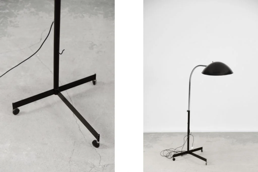 Komet 1557 floor lamp, designed by Per Sundstedt, Kosta Lampan AB, Sweden, 1970s