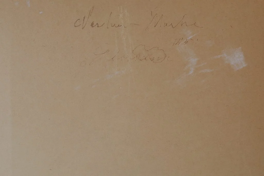 Pastel Painting, Composition, 1951