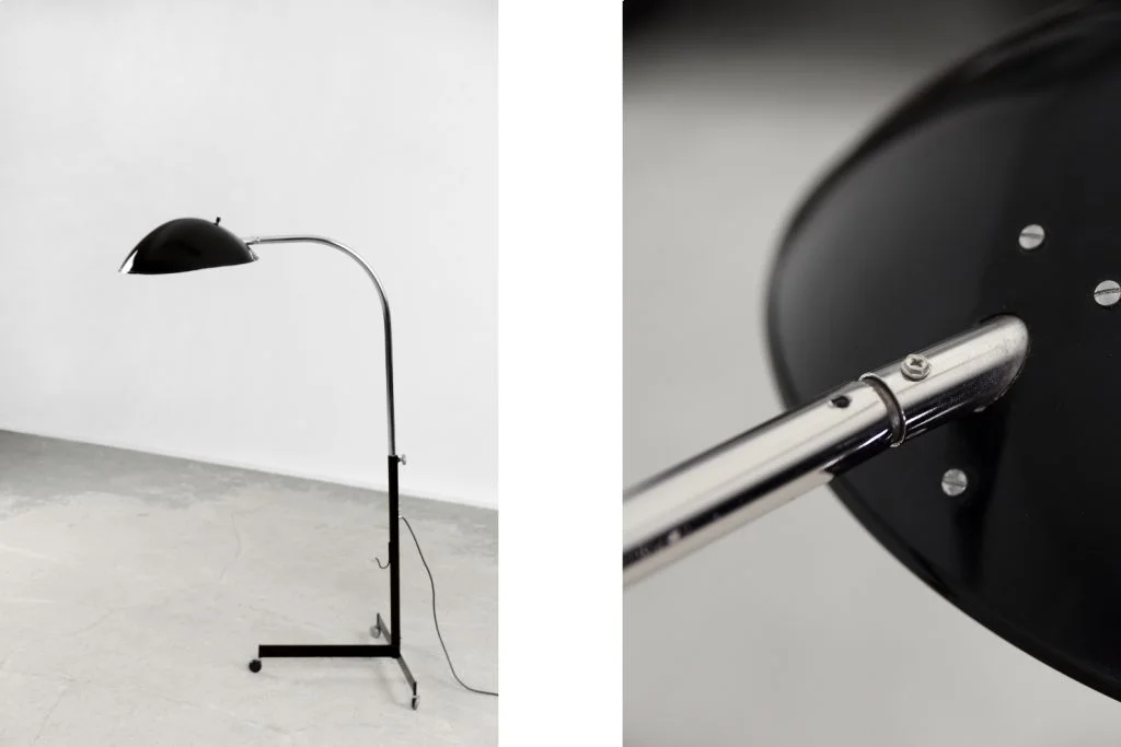 Komet 1557 floor lamp, designed by Per Sundstedt, Kosta Lampan AB, Sweden, 1970s