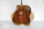 Copper pendant lamp, Scandinavia, 1970s