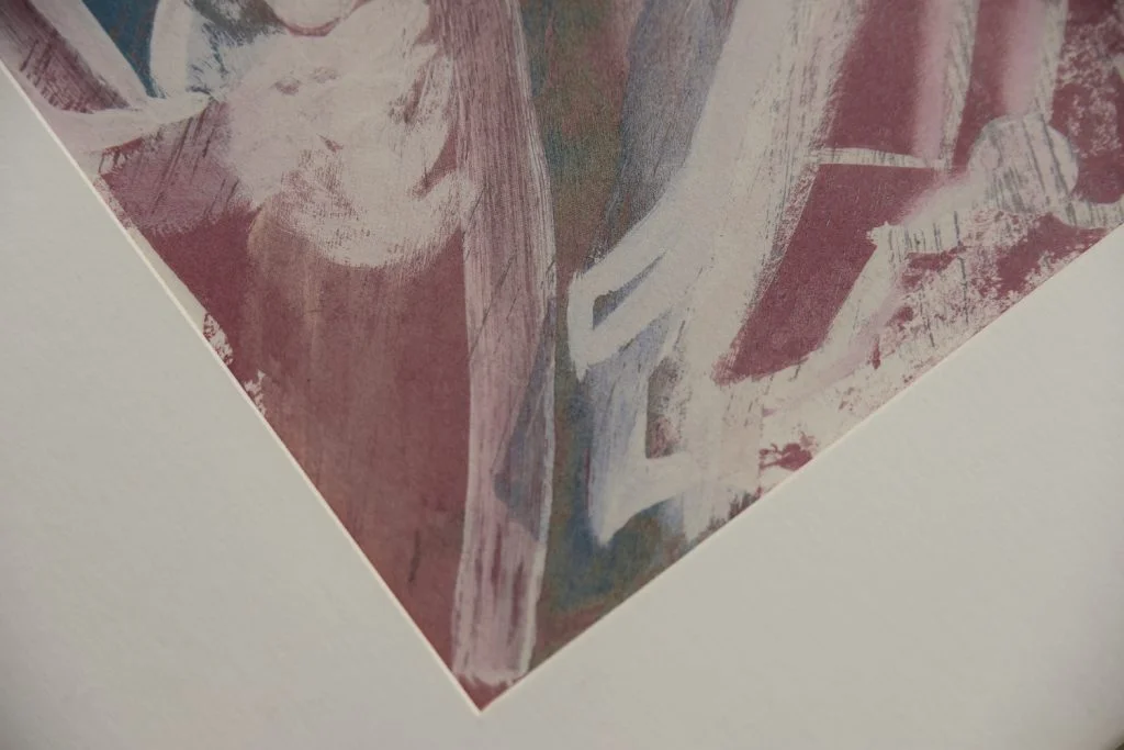 Colourful lithograph, Composition, 1981