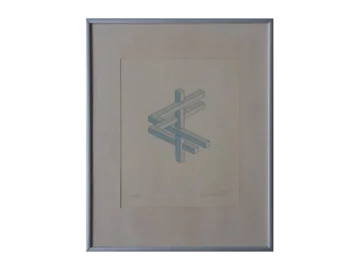 Litografia, Impossible figures, Oscar Reutersvärd, Szwecja