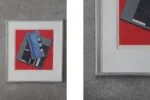Colour screen print, Peder Duke, Composition, 1989