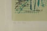 Colour lithograph, Poul Esting, Don Juan