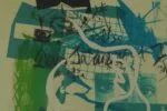 Colour lithograph, Poul Esting, Don Juan