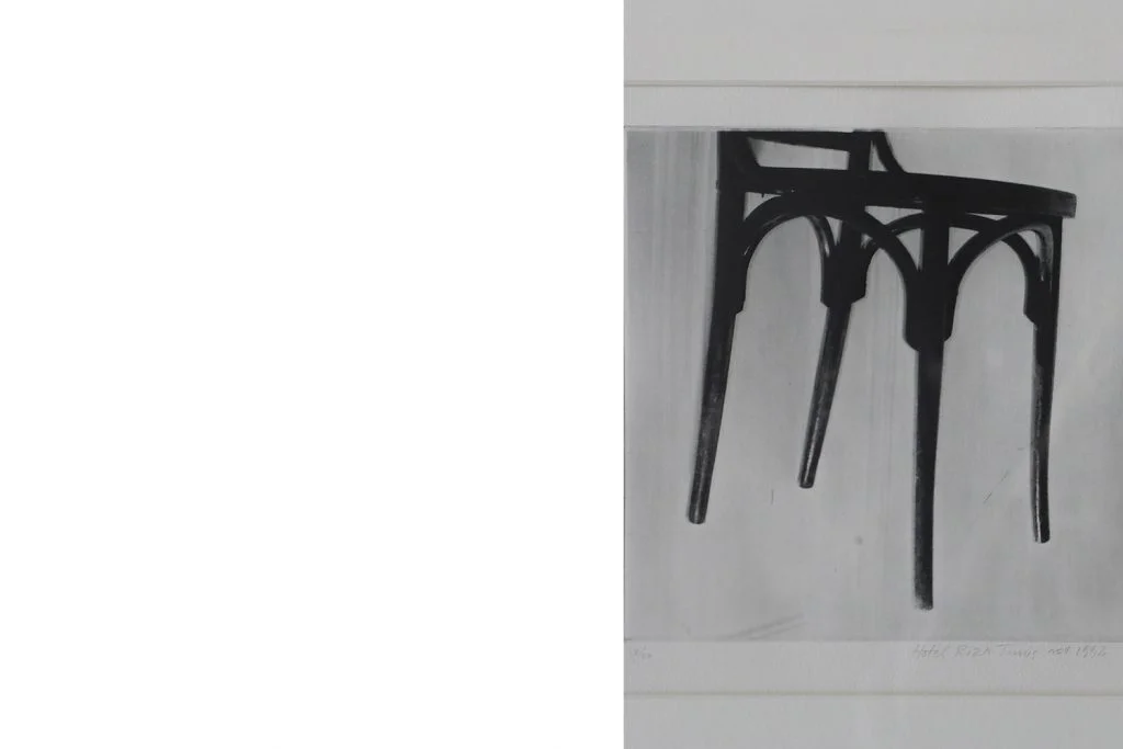 Photogravure, Pär Broman, Hotel Ritz Tunis, 2001