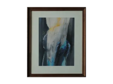 Nude, akwarela, Pastel, Antoni Karwowski, 1992