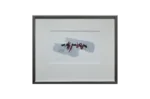 Colour lithograph, Komposition, Lars Sjögren, Sweden, 1970s