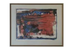 Colour lithograph, Denice Zetterquist, Komposition, 1965