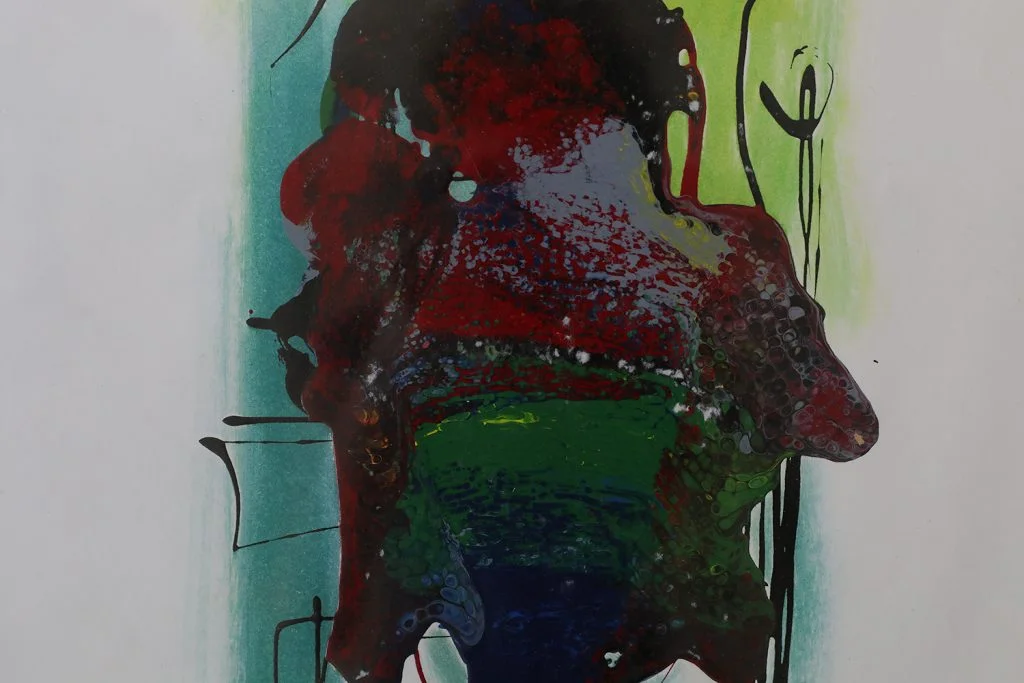 Mixed media, Cromatismo Ermetico, Rosario Calì, 1970s