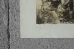 Lithograph on BFK Rives paper, René Genis, 1970s