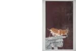 Colour lithograph, Ru van Rossem, Insect on Rock, 1962
