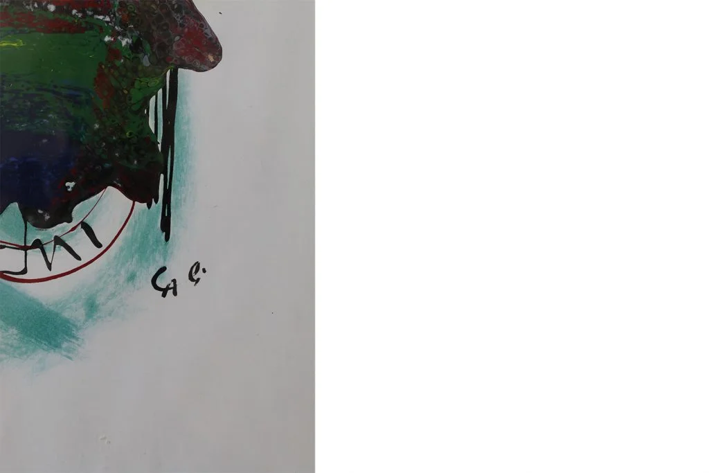 Mixed media, Cromatismo Ermetico, Rosario Calì, 1970s