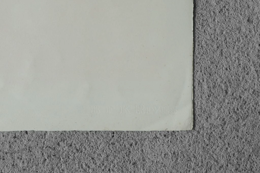 Lithograph on BFK Rives paper, René Genis, 1970s