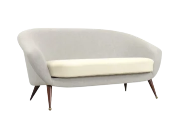 Modernist Tellus sofa, designed by F. Jansson for SM Wincrantz, Sweden, 1950s