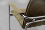 Leather 2-seater sofa, Germany, 1960s