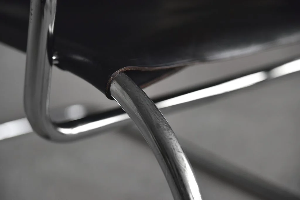 Leather armchair, designed by Franco Albini, Tecta, Germany, 1933