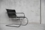 Leather armchair, designed by Franco Albini, Tecta, Germany, 1933