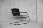 Leather armchair, designed by Franco Albini, Tecta, Germany, 1933